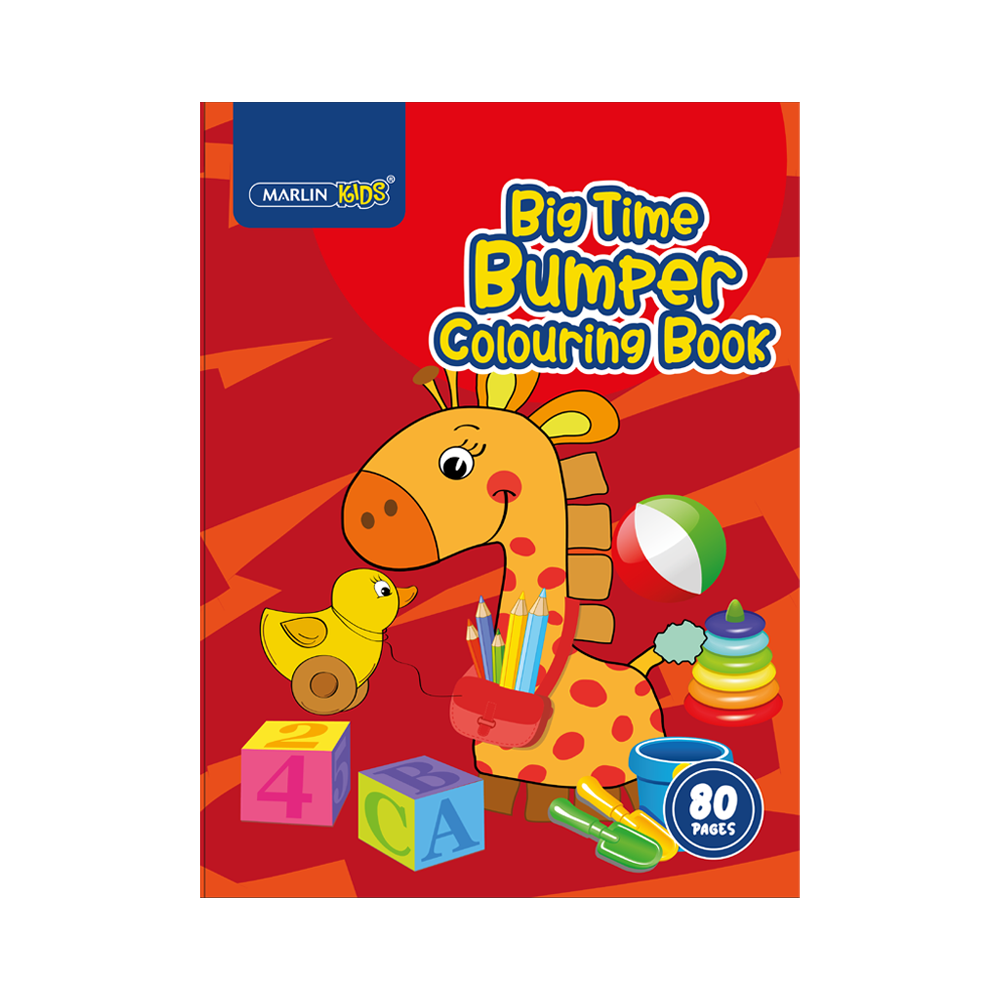 Freedom Big Time Bumper Colouring Book 80 Page
