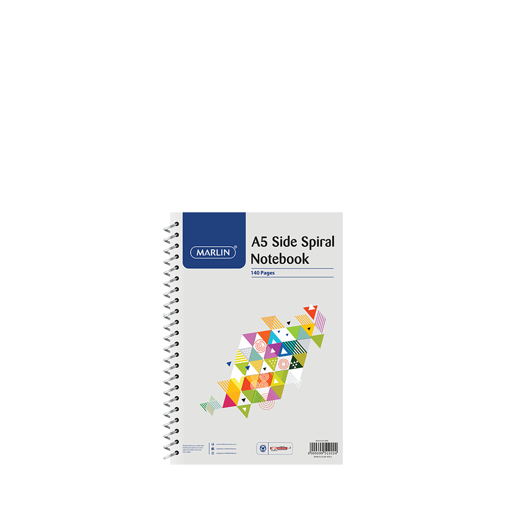 Freedom A5 Side Spiral 140 Page Feint Shorthand Notebook