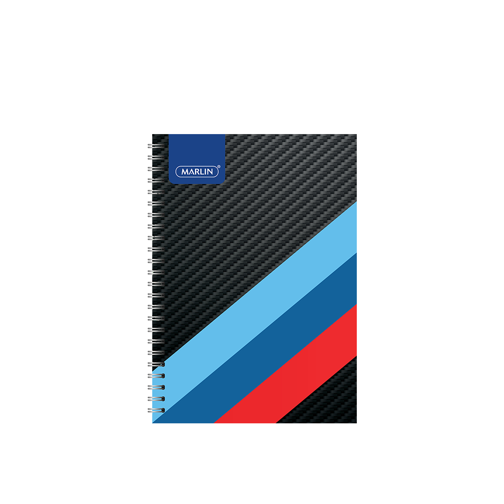 Freedom A6 100 Page Side Spiral Notebook Assorted Designs