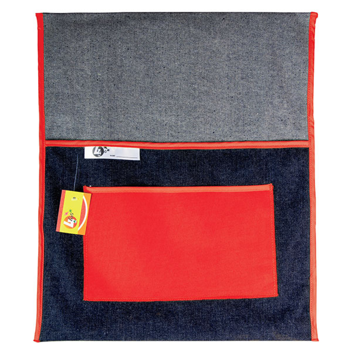 Trefoil School Denim Chair Bag 440mm with Pocket
