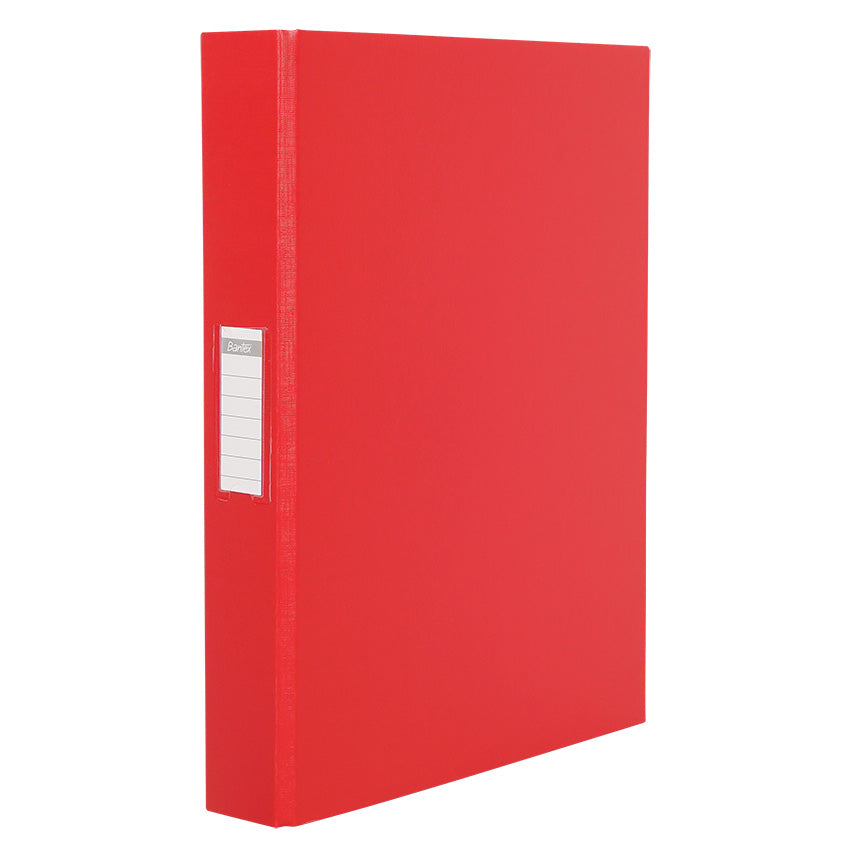 Bantex PP Casemade A4 2 O-Ring Binder - Red