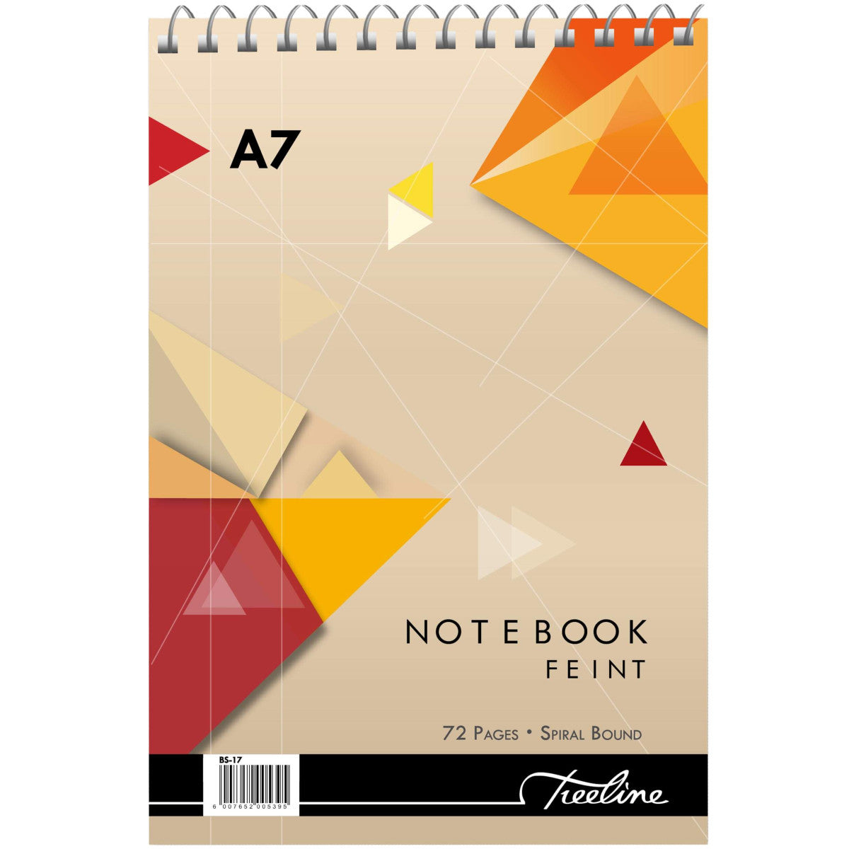 Treeline A7 72 Page Wiro Notebook