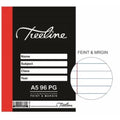 Treeline A5 96 Page Feint & Margin Manuscript Book