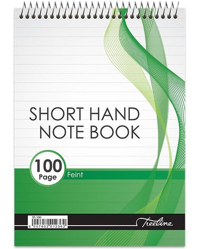 Treeline A5 Top Bound 100 Page Feint Shorthand Notebook