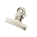 Silver bulldog clips 50mm box of 12