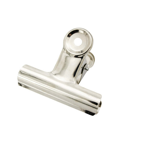 Silver bulldog clips 75mm box of 12