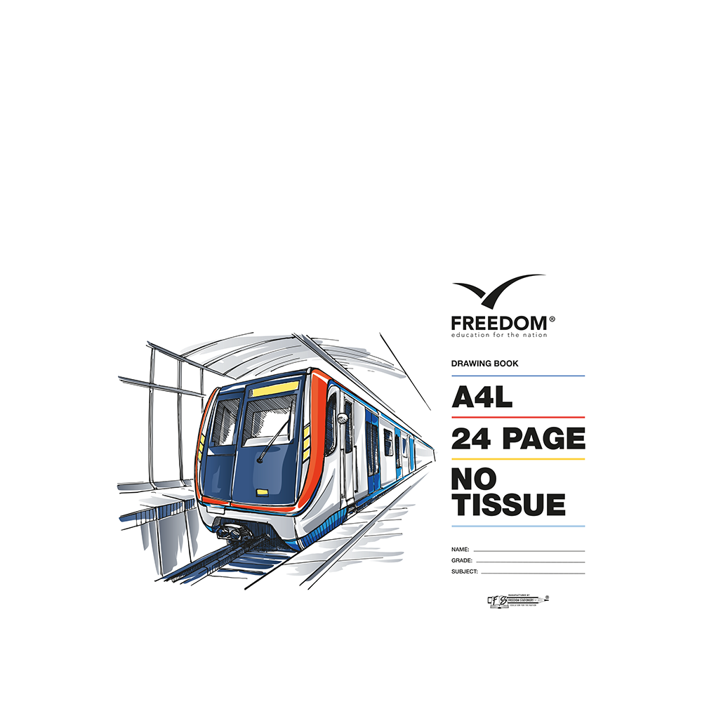 Freedom A4L 24 Page Drawing Book