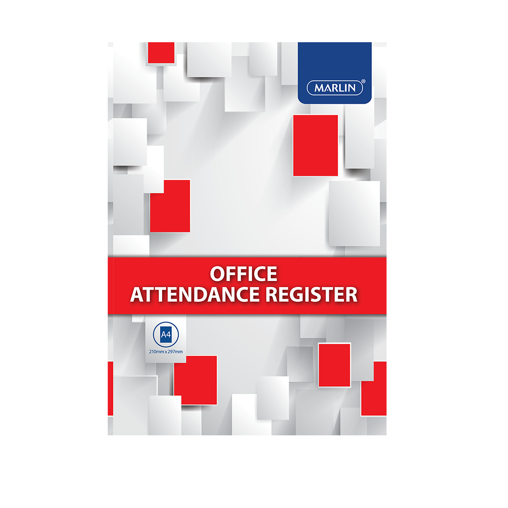 Freedom Office Attendance Register A4 14 Leaves