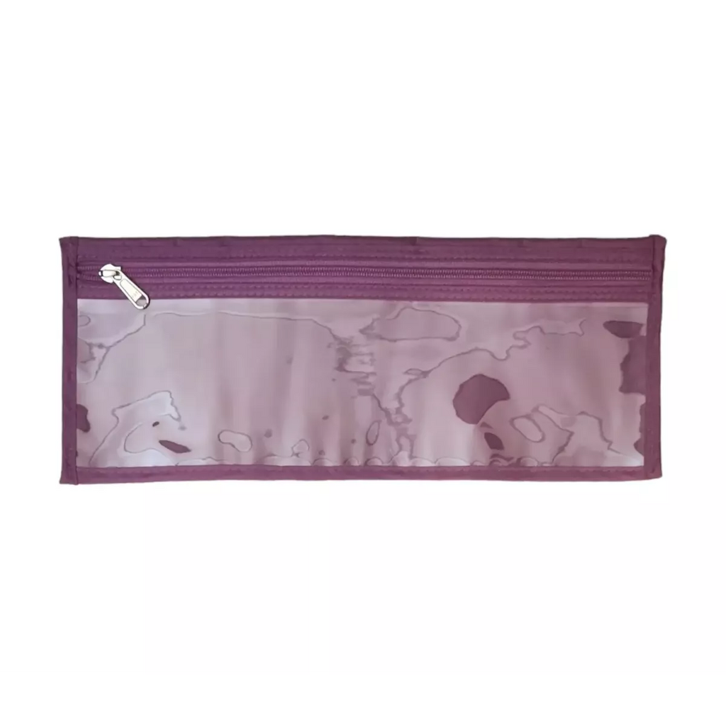 4Kids Pencil Bag 33cm with Hidden Pocket & Clear Front