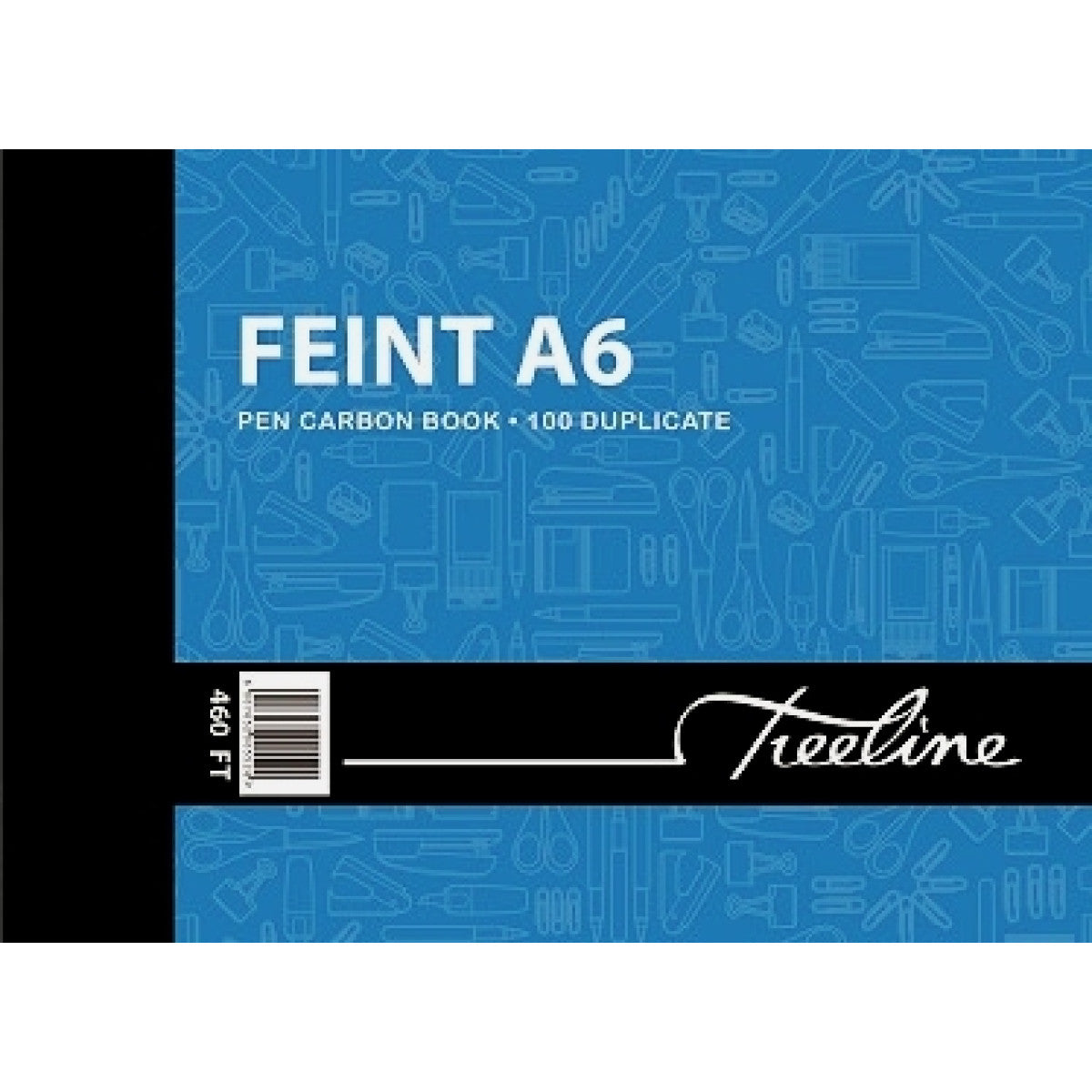 Treeline A6L Duplicate Book 100 Sheets