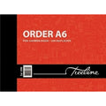 Treeline A6L Order Duplicate Book 100 Sheets