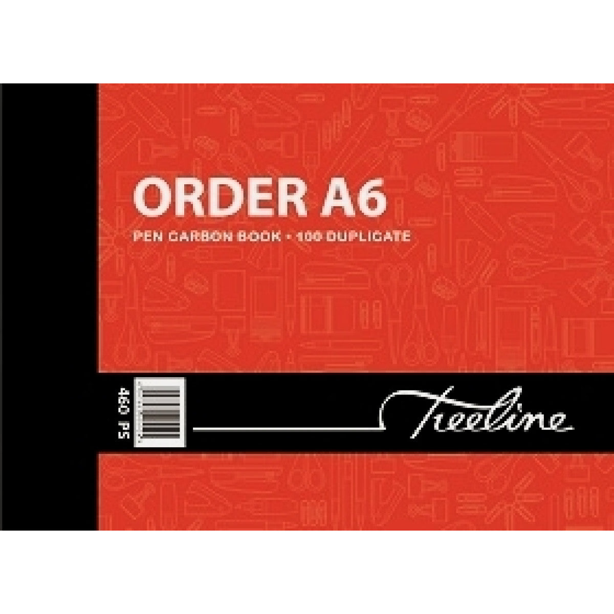 Treeline A6L Order Duplicate Book 100 Sheets