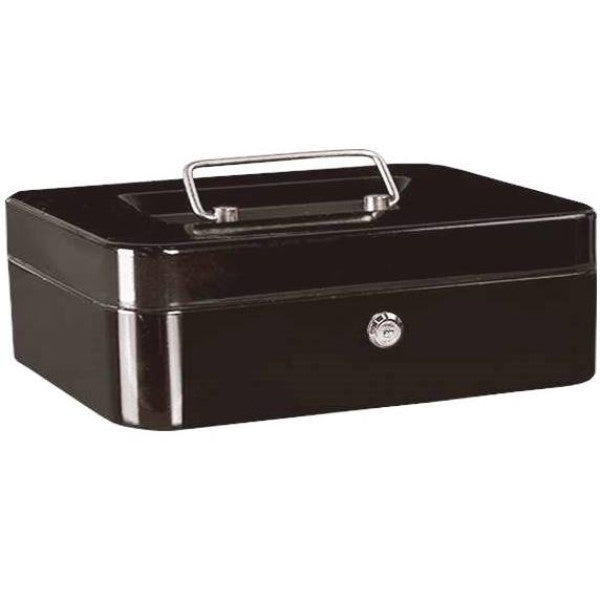 Treeline metal cash box 12 inch black
