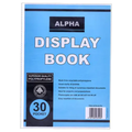 Alpha Display Book 30 Pocket