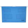 Bantex Foolscap cobalt blue suspension files - pack of 10