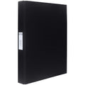 Bantex PP Casemade A4 2 O-Ring Binder - Black