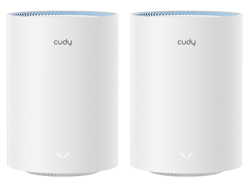 Cudy Dual Band WiFi 5 1200Mbps Fast Ethernet Mesh 2 Pack