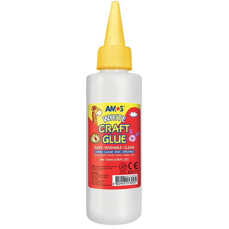 AMOS Craft Glue White 125ml