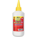 AMOS white craft glue 500ml bottle with a yellow nozzle and red label.