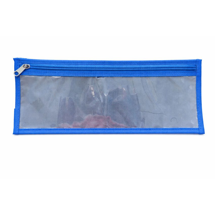 4Kids Pencil Bag 33cm with Hidden Pocket & Clear Front