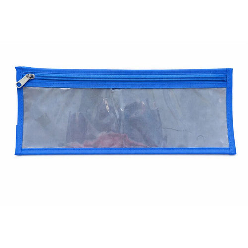 4Kids Pencil Bag 33cm with Hidden Pocket & Clear Front