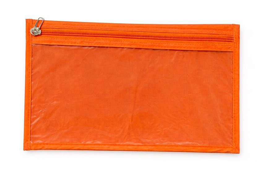 4Kids Pencil Bag 33cm with Hidden Pocket & Clear Front