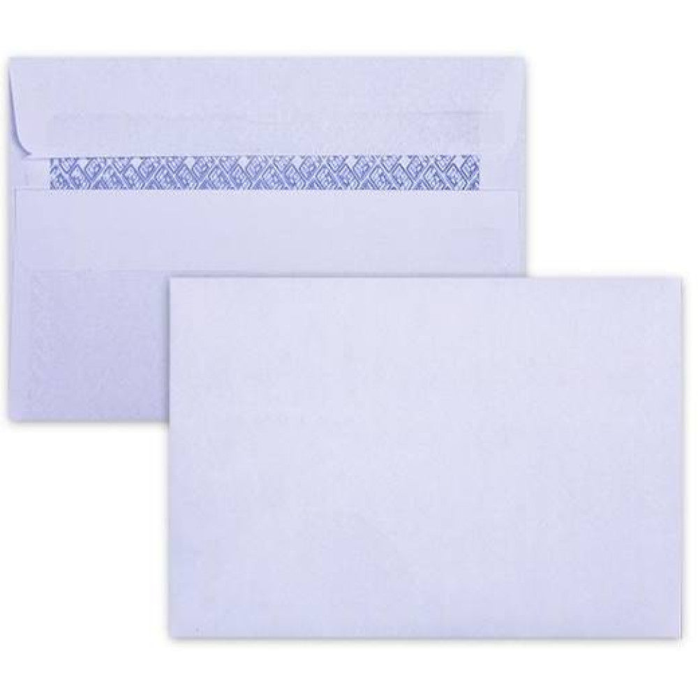 LEO C6 White Opaque Self Seal Envelopes - Box 500