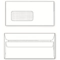 LEO DLB white window self seal envelopes, box of 500