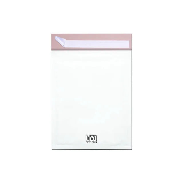 LEO White Bubble Mailer #0, 150 x 210mm, Pack 10