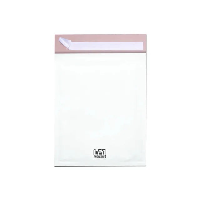 LEO White Bubble Mailer #1, 180 x 260mm, Pack 10