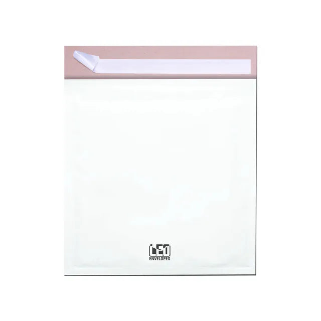 LEO White Bubble Mailer #2, 220 x 260mm, Pack 10