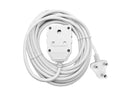 5M 10A Extension Cord with Double Coupler