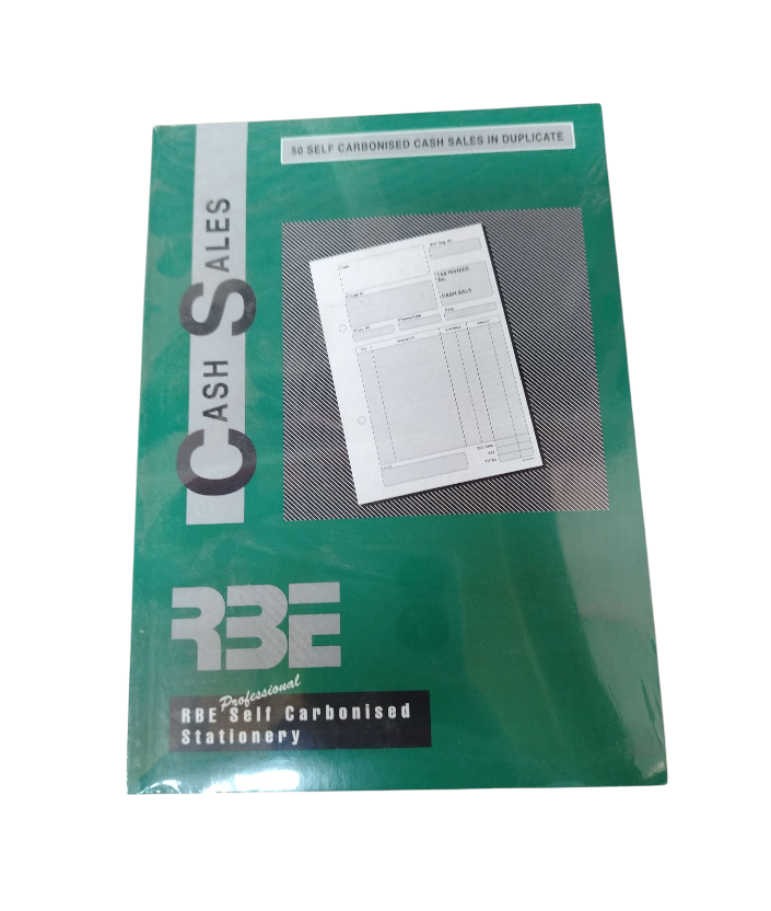RBE A5 Cash Sale Books 50 x Duplicate