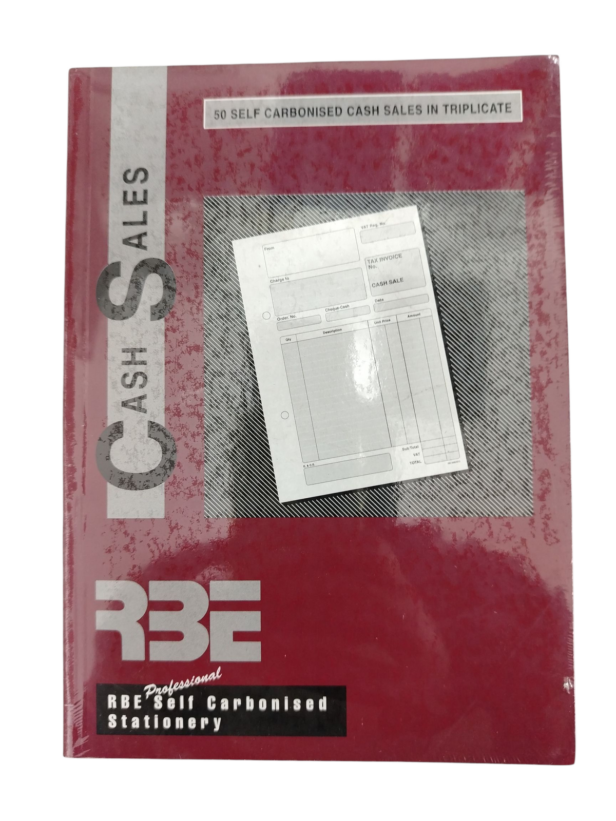 RBE A5 Cash Sale Books 50 x Triplicate