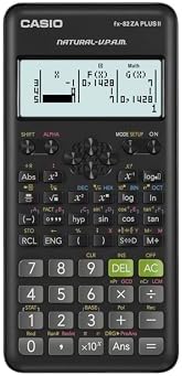 Casio FX-82ZA Plus II Scientific Calculator - Black
