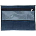 4Stationery denim subject bag with window