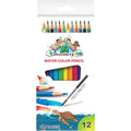 4Kids Aquarell watercolour pencils with brush 12 colours