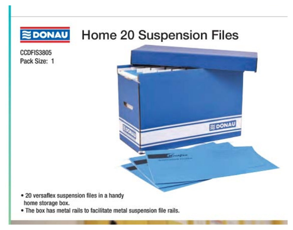Donau Home File with 20 suspension files
