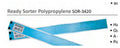 Donau polypropylene ready sorter for desktop document sorting