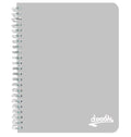 Donau Doodle A4 Pastel Wiro Notebook - Grey