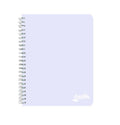 Donau Doodle A5 Pastel Wiro Notebook - Lavender