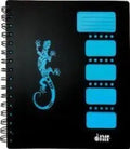 FLIP FILE SMART FILE SUBJECT BOOK A5 WITH 3 PP DIVIDERS TURQUOISE