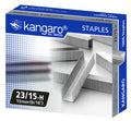 Kangaro Heavy Duty Staples 23/15 - 1000 Pack