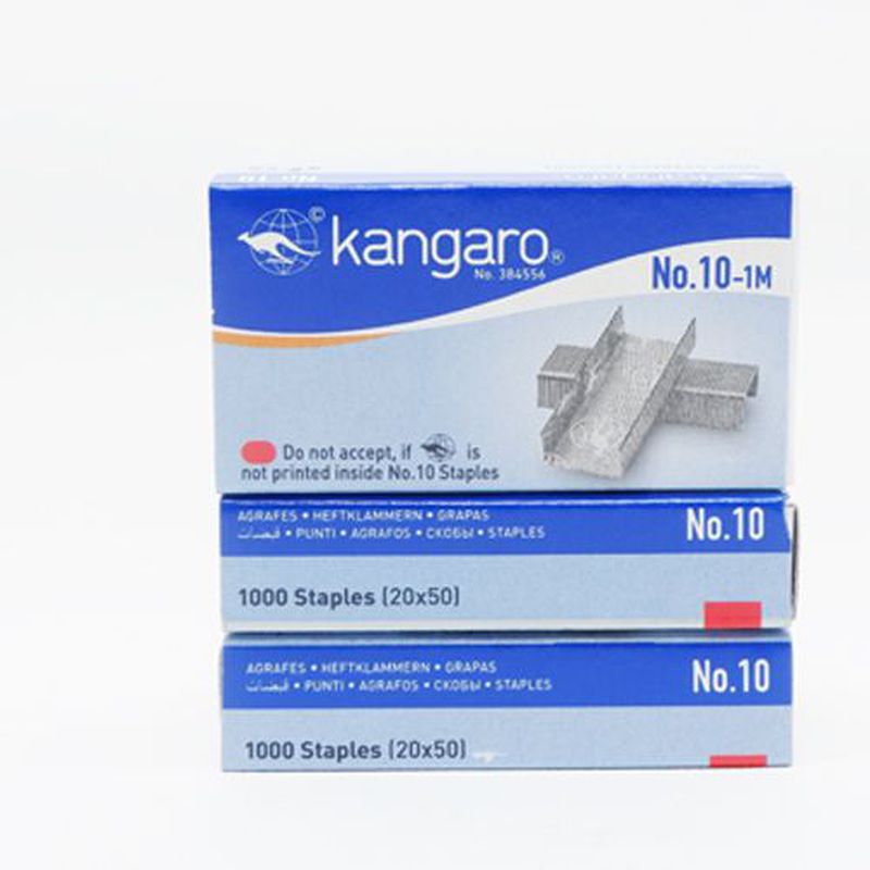 Kangaro Staples No.10 - 1000 Pack
