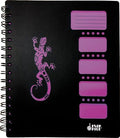 FLIP FILE SMART FILE SUBJECT BOOK A4 WITH 3 PP DIVIDERS PURPLE
