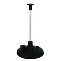 Treeline black spike file with safety cap and plastic base